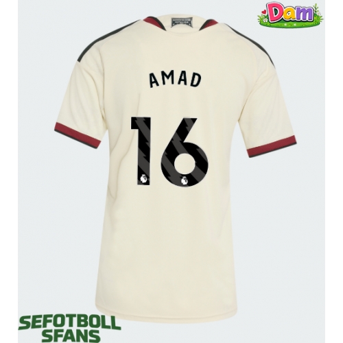 Manchester United Amad Diallo #16 Tredje Tröja Kvinnor 2026-27 Kortärmad